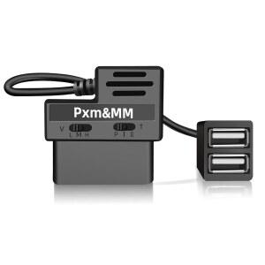 GARMIN 대시 일정한 전원 케이블 OBD 차단 자동차 연중무휴 3A 모드 공급 가능한 USB 충돌 5V 포트 배수 조절 출력 어댑터 2개의 II 감지 충전을 배터리 위한