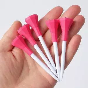나이스샷 골프티 5개입 롱롱티 84mm 레드 티꽂이 골프티꽂이