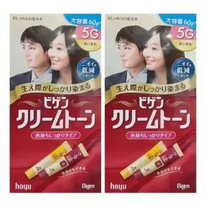 SP_co 비겐 크림톤 염모제 60g s2팩 염색약 헤어케어 천연식용색소
