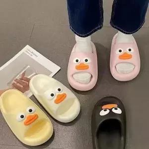 꽥꽥이 층간소음방지 귀여운 오리 실내슬리퍼 사무실 거실화 남성 여성 베란다 욕실화 실내화