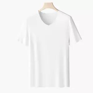 브이넥 반팔 08심리스T-G-4XL115 심리스 비침없는
