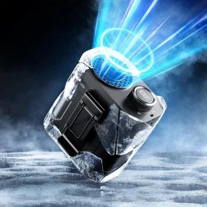 12 000MAH 휴대용 허리 팬 100 속도 17 000RPM의 강력한 공기 흐름 최대 45시간의 작업 제공하는 벨트