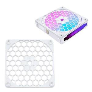 SPLASHNCOLOR 허니 그릴 NOCTUA 기타 CPU 액세서리 ARGB 에어플로우 PC 호환 메시 게이밍 데스크탑 120MM 조용한 가드 케이스 커버 쿨러와 설정 컴퓨터