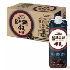 뉴케어 올프로틴 초코맛 350mL 18팩 단백질음료