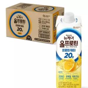 뉴케어 올프로틴 워터 레몬맛 350mL 18팩 단백질음료