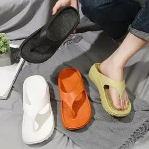 키높이 푹신 쪼리 경량 플리플랍 슬리퍼