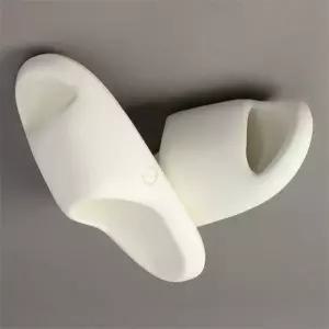 ( )쿠션슬리퍼 250-255mm 화이트 실내화 무소음슬리퍼 구름슬리퍼