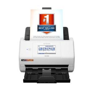 EPSON RAPIDRECEIPT RR 600W 무선 데스크탑 공급기용 100페이지 세금 소프트웨어 SCANSMART 포함 터치스크린 관리 PC 영수증 컬러 자동 양면 AI PRO 문서 스캐너 데이터 MAC