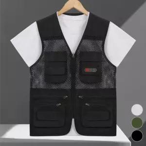 [라일리여성의류] Rly 니트조끼 멀티포켓 여성조끼 아웃도어 조끼 레이 49594595)