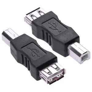 HERFAIR 프린터 USB 어댑터 TO 컨버터 프린터 하드 컴퓨터 스캐너 PC용 2팩 노트북 아님 팩스 외장 미디 드라이브