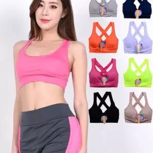 [룽스_62]X끈 스포츠 브라렛선물 노와이어 탑브라