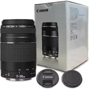 캐논 SLR 카메라용 Ef 75-300mm F/4-5.6 III 망원 줌 렌즈