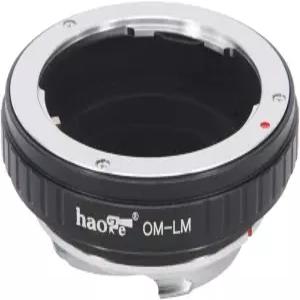 올림푸스 OM 주이코 마운트 렌즈를 위한 Haoge 어댑터 - 라이카 M LM 카메라 예 M240 M240P M262 M3 M2 M1
