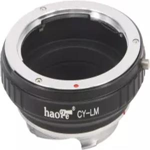 Haoge Lens Mount Adapter for Contax/Yashica C/Y CY to Leica M LM Camera Such as M240 M240P M262 M3