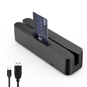SYMCODE 다기능 카드 마그네틱 리더기 신용 NFC 사용할 등록부와 있음 메모리 함께 비접촉식 계산원