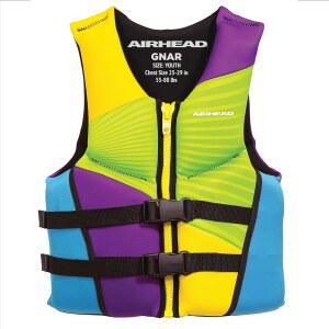 AIRHEAD GNAR KWICK DRY NEOLITE FLEX TYPE 청소년 승인 미국 성인 구명조끼 안전한 III 해안 사이즈 경비대