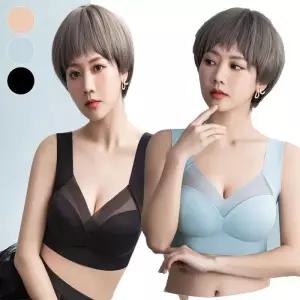[룽스_62]노와이어 캡 일체형 볼륨 업 여성 압박없는 브라