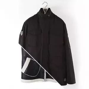 [에잇볼륨]M-65 Jacket with Inner Vest (Black) (1470860A)