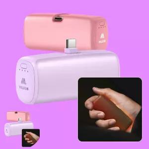 주머니난로 전자 핫팩 손날로 손난로 충전용 충전식 휴대용 C타입 보조배터리 5000mah
