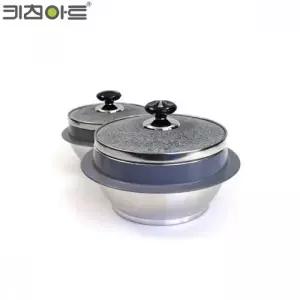 ( )키친아트 자연석 곱돌솥 돌뚜껑 13cm 1인용