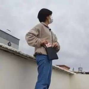 [패션] 미니백 잉크블랙 핸드폰가방 마이크로백 미니핸드폰가방 핸드폰지갑가방