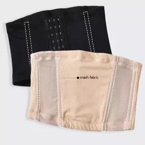 [룽스_62]복대 코르셋 스킨 블랙 M~XL 복부 슬림 압박 보정