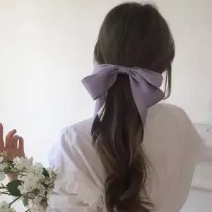 청순 큰리본 자동핀 왕리본핀 리본핀머리핀 리본삔 뒤통수볼륨 왕리본삔