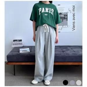 [룽스_62]핀턱 밴딩 팬츠 여자바지 L~XL 트레이닝 바지