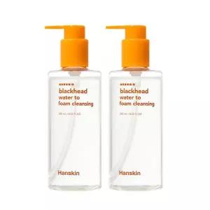 [한스킨] 블랙헤드 워터 투 폼 클렌징 250ml, 2개