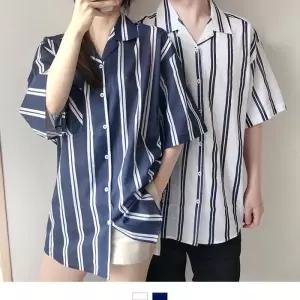 [룽스_62]린넨 오버핏 커플셔츠 커플남방 커플남방