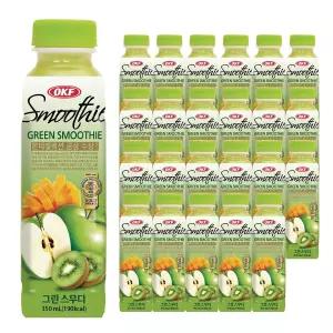 그린 스무디 350ml x 24병 청사과 키위 망고 혼합주스