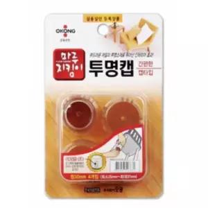 테이블 의자 투명 보호캡 원형 30mm 층간소음 발커버 바닥긁힘방지 식탁발 가구받침