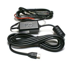EDOTECH 초소형 마이크로 USB 다이렉트 하드와이어 GPS 대시 QI 충전기 자동차 전원 키트 트래커 DVR 코드 무선 길이 3M 블루투스 스피커 10피트 네비게이터