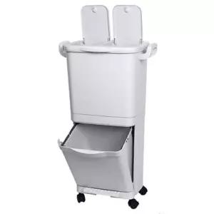 클린앤 Y5I3B5Y5 분리수거 페달휴지통45L