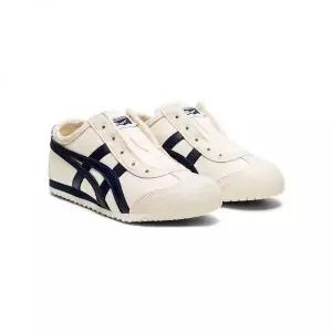 오니츠카타이거 멕시코 66 SLIP ON PS BIRCH MIDNIGHT 키즈 운동화 스니