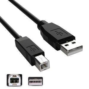 INOVAT DYMO LABLEWRITER 400 450 4XL PC 프린터 데이터 3M 코드 프린터용 10피트 전송 호스트 교체 케이블 USB