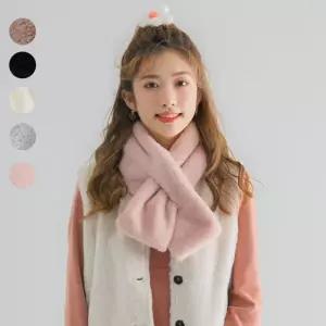 [룽스_62]쁘띠 머플러 학생목도리 털목도리 겨울 스카프