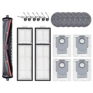 B98ARoborock Saros Z70 G30 공간 청소 기계 액세서리 호환용 엉킴 방지 메인 브러시 필터  패드 먼지 봉투