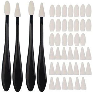4PCS 페이퍼 아트 블렌딩 블렌더 스텀프 스케치 트리머 지우기 스펀지 와이퍼 타입 2개 교체용 물티슈 40개 드로잉 도구로 그림을 강조 음영 수정하는 이상적입니다