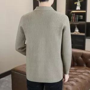 캐주얼 남친 패션 카디건 와펜 봄가을 숄카라 칼라넥 스웨터 긴팔 캐주얼룩 DUCHI3