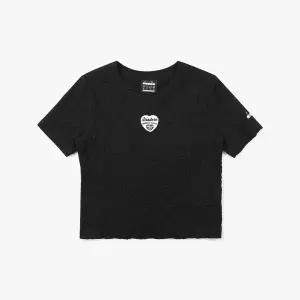 디아도라 diadora [공식스토어] 코모도 링클 반팔 티셔츠 우먼 BLACK (D4222TRS46BLK) 790980