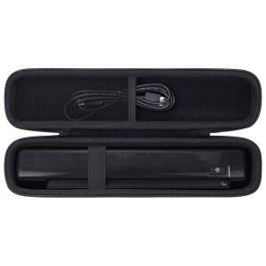 CO2CERA EPSON ES 50 ES 60W 액세서리용 휴대용 상자 문서 RR DS 포켓이 손잡이 70W RR 70 보관 블랙 케이스 여행용 하드 스캐너용 60 내구성 메시 있는