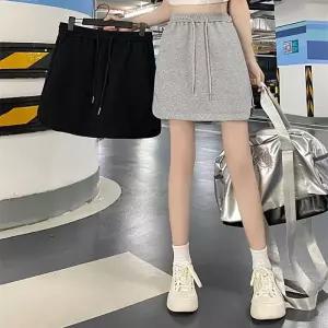 [룽스_62]좋은 여성 밴딩 속바지 미니 여성치마바지 스커트
