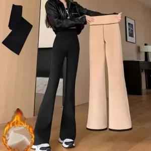 [하프클럽/]여자 기모 팬츠 롱데일리 스판바지