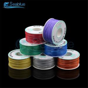 250m 30AWG 포장 와이어 주석 도금 구리 B-30-1000 케이블 브레드보드 점퍼 절연 전자 도체 커넥터