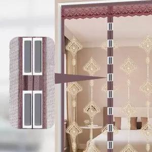 출입구 H3W7Q1D1 방문 방충망 기장 도어 셀프 대형 메쉬 커튼