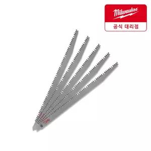 밀워키 48-00-1303 컷쏘날 가지치기용 5TPI 5PC