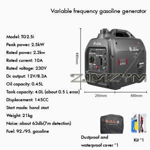 휴대용 무음 가변 주파수 발생기 가정용 소형 220V 2500W