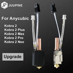 Anycubic Kobra 2 Hotend Anycubic Kobra 2 Max Hotend 업그레이드 고속 24V 60w 세라믹 히터 서미스터 Kob