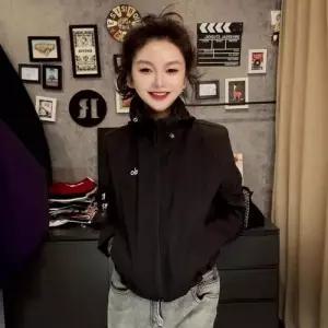 여성용 가을 바람막이 점퍼 코트 숏코트 후드 숏 긴팔 간절기 SPO마켓3